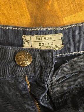 Free People Navy Shorts